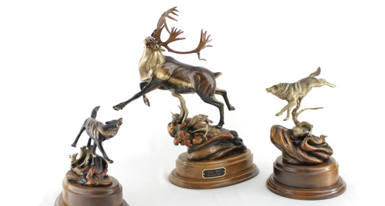 caribou, caribou bronze, LimitedEditionCaribouBronze,AlaskaBronze