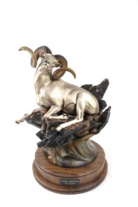 sheep, dallram, bronze, limited editions bronze,